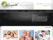Tablet Screenshot of bardstowndentistry.com